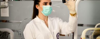 Scientist in lab