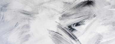 Black and white abstract art