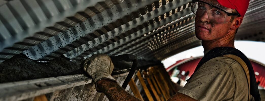 Man working in construction