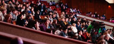 Audience in theater