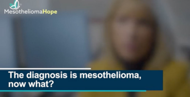 Video about what to expect after a mesothelioma diagnosis.