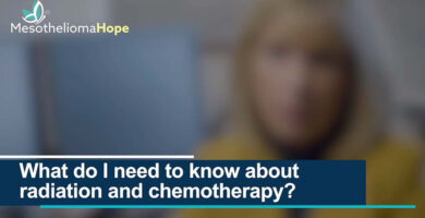 Chemotherapy for mesothelioma with Amy Fair R.N.