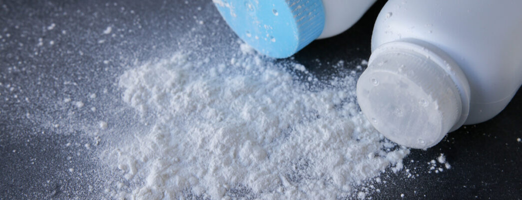 talcum powder bottles