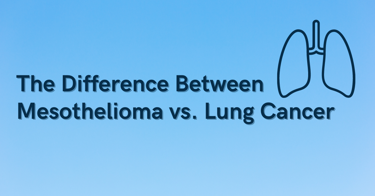 Mesothelioma vs Lung Cancer - Differences & Symptoms