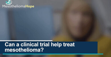 Amy Fair video on how clinical trials can help treat mesothelioma