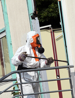 Asbestos abatement professionals