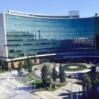 photograph of the Cleveland Clinic, a huge building with many windows
