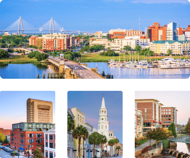 Various cities throughout South Carolina