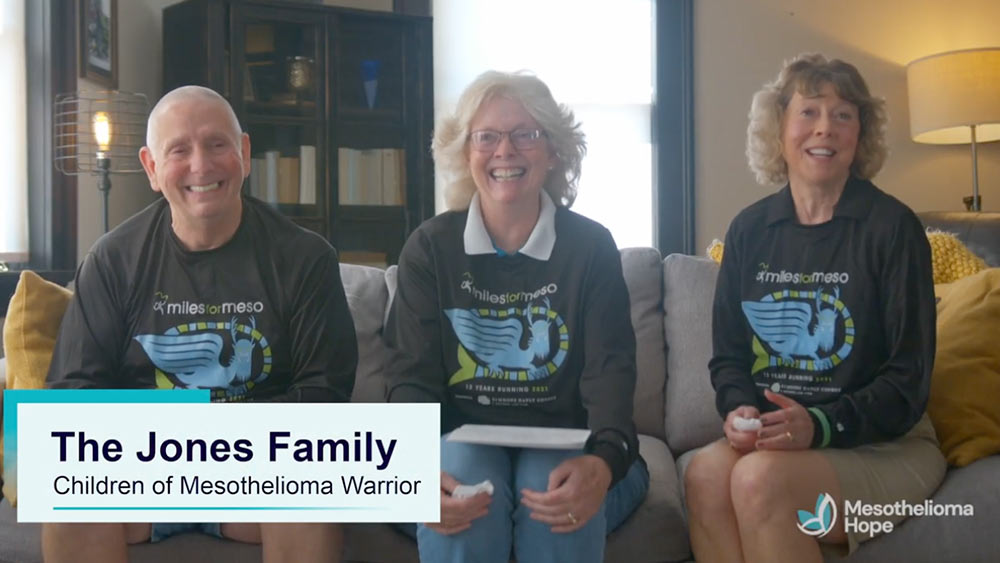 Burlene Jone's family talks about her life with mesothelioma