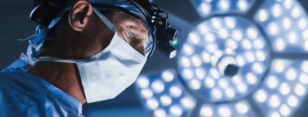 Surgeon in operating room