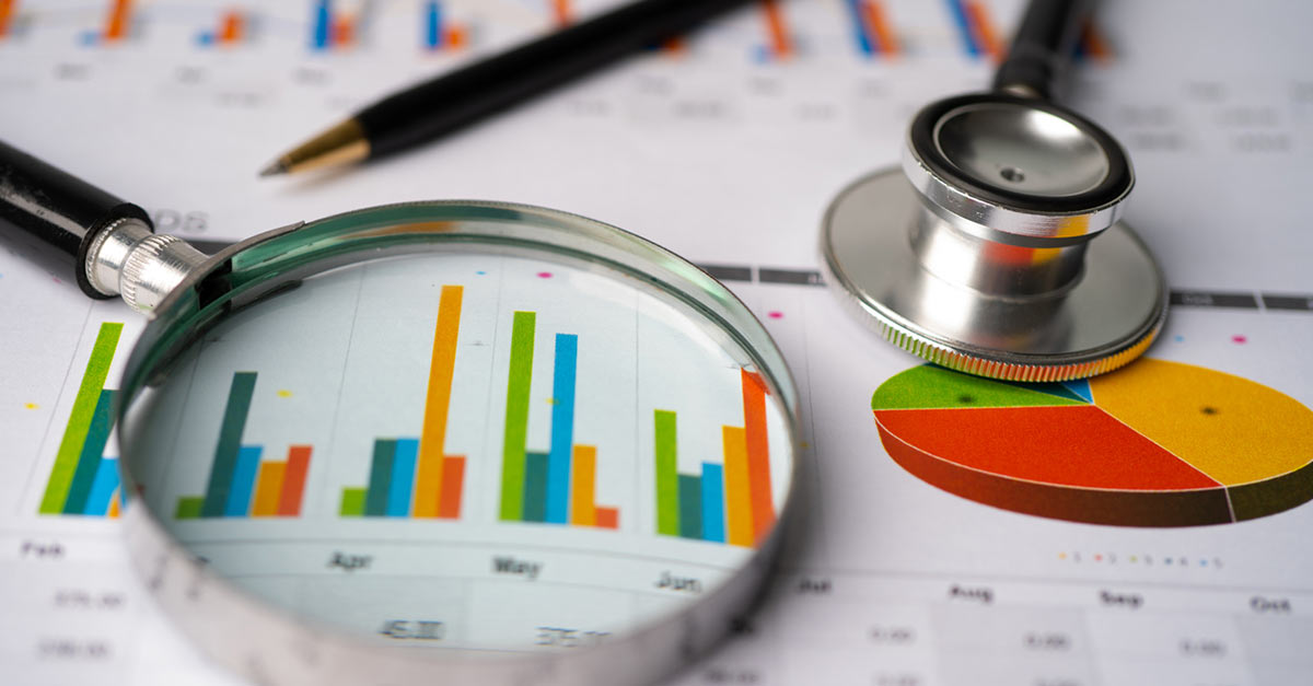 Medical statistics graphs