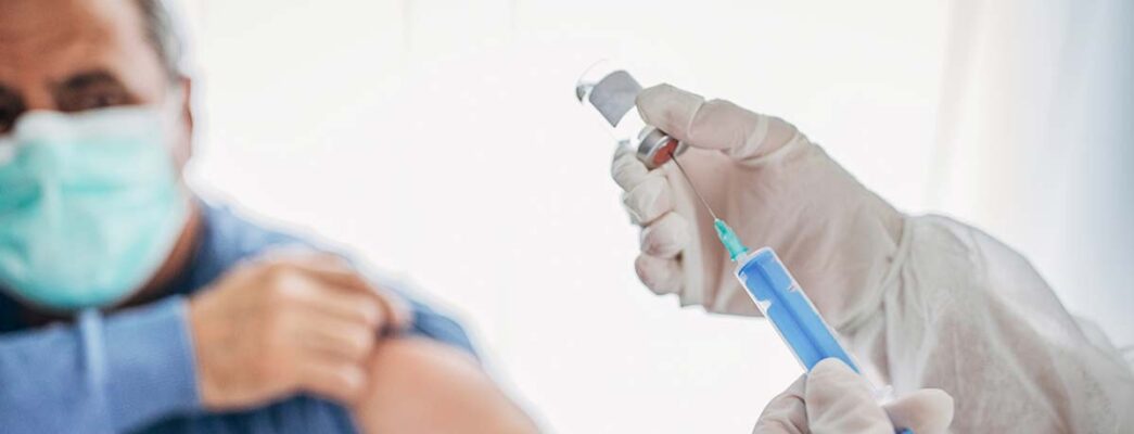 Patient receiving cancer vaccine