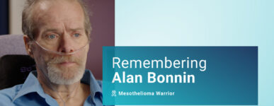 Remembering Alan Bonnin, Mesothelioma Warrior