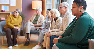 Support group meeting