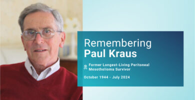 Remembering Paul Kraus: Former Longest-Living Peritoneal Mesothelioma Survivor, October 1944 to July 2024