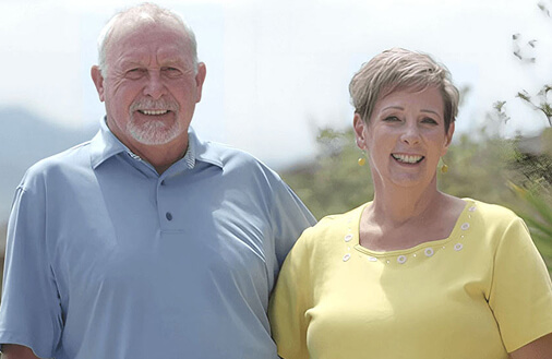 John Stahl and his wife, Dee