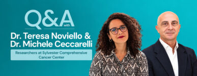 Headshot of Dr. Noviello and Dr. Ceccarelli